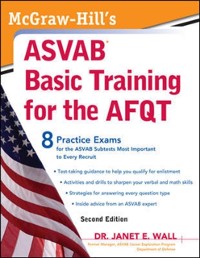 Cover McGraw-Hill's ASVAB Basic Training for the AFQT, Second Edition