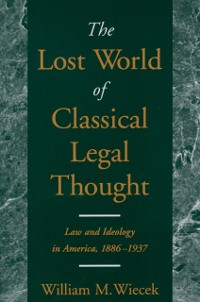 Cover Lost World of Classical Legal Thought