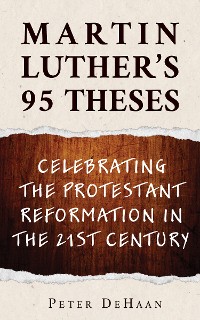 Cover Martin Luther's 95 Theses