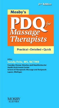 Cover Mosby's PDQ for Massage Therapists - E-Book