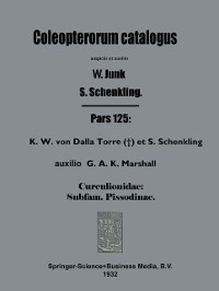 Cover Coleopterorum Catalogus