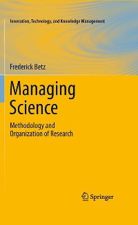 Cover Managing Science