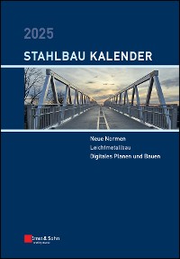 Cover Stahlbau-Kalender 2025