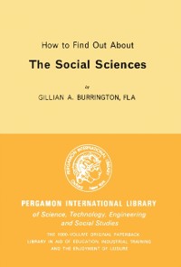 Cover How to Find Out About the Social Sciences