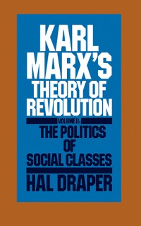 Cover Karl Marx’s Theory of Revolution Vol. II
