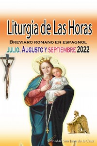Cover Liturgia de las Horas Breviario romano: en español, en orden, todos los días de julio, agosto, septiembre de 2022