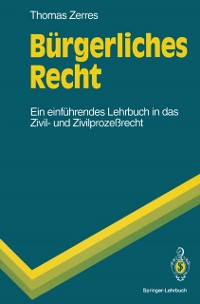 Cover Bürgerliches Recht