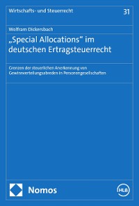 Cover „Special Allocations" im deutschen Ertragsteuerrecht