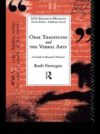 Cover Oral Traditions and the Verbal Arts