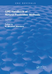 Cover Handbook of Natural Pesticides: Methods