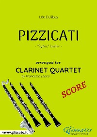 Cover Pizzicati - Clarinet Quartet SCORE