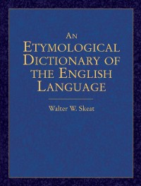 Cover Etymological Dictionary of the English Language