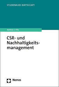Cover CSR- und Nachhaltigkeitsmanagement