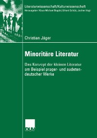 Cover Minoritäre Literatur