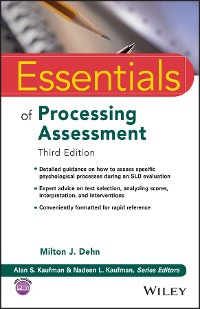 Cover Essentials of Processing Assessment
