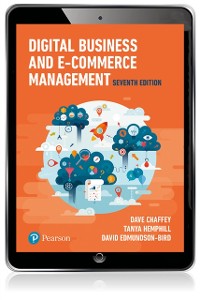 Cover Digital Business and E-Commerce Management