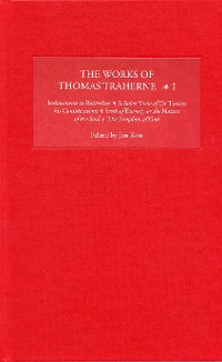 Cover The Works of Thomas Traherne I