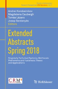 Cover Extended Abstracts Spring 2018