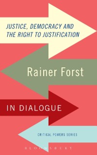Cover Justice, Democracy and the Right to Justification