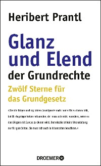 Cover Glanz und Elend der Grundrechte