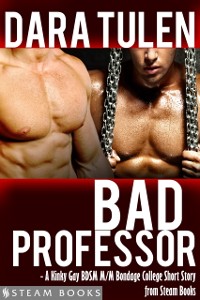 Cover Bad Professor - A Kinky Gay BDSM M/M Bondage College Short Story from Steam Books