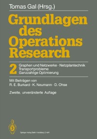 Cover Grundlagen des Operations Research