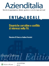 Cover Dinamiche corruttive e conflitto di interessi nella P.A.