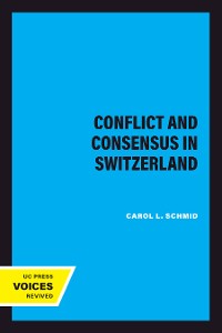 Cover Conflict and Consensus in Switzerland