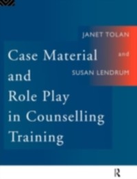 Cover Case Material and Role Play in Counselling Training