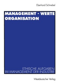 Cover Management · Werte Organisation