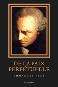 Cover De la Paix Perpétuelle