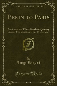 Cover Pekin to Paris