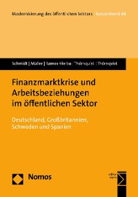 Cover Finanzmarktkrise und Arbeitsbeziehungen im öffentlichen Sektor