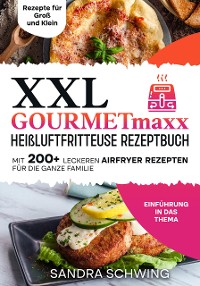 Cover XXL GOURMETmaxx Heißluftfritteuse Rezeptbuch