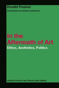 Cover In the Aftermath of Art
