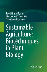 Cover Sustainable Agriculture: Biotechniques in Plant Biology