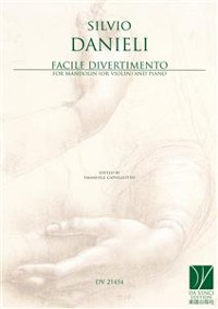 Cover Facile Divertimento, for Mandolin (or Violin) and Piano