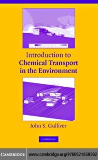 Cover Introduction to Chemical Transport in the Environment