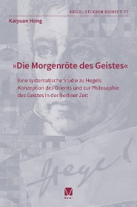 Cover "Die Morgenröte des Geistes"