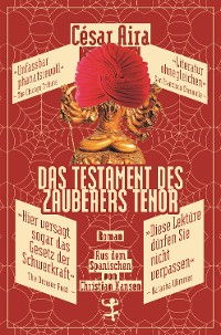 Cover Das Testament des Zauberers Tenor