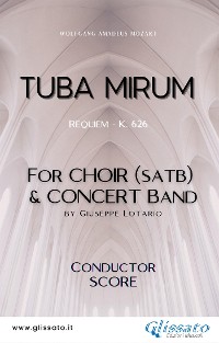 Cover Tuba Mirum - Choir & Concert Band (score)