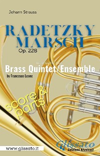 Cover Radetzky Marsch - Brass Quintet/Ensemble (score & parts)