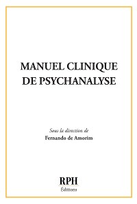 Cover Manuel clinique de psychanalyse