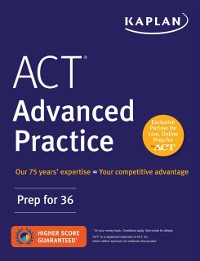 Cover ACT Advanced Practice: Prep for 36