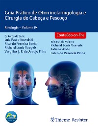 Cover Guia Prático de Otorrinolaringologia e Cirurgia de Cabeça e Pescoço