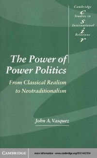 Cover Power of Power Politics