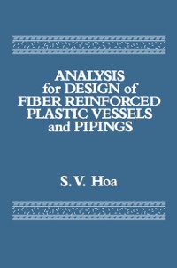 Cover Analysis for Design of Fiber Reinforced Plastic Vessels