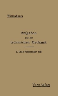 Cover Aufgaben aus der Technischen Mechanik