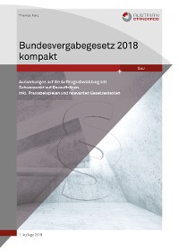 Cover Bundesvergabegesetz 2018 kompakt