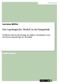Cover Das topologische Modell in der Linguistik